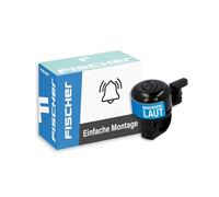 FISCHER Mini Bicycle Bell, Black, One Size (Package may vary)