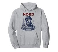 Fischer mit Seagull Nord Sailor Nordic Captain Pullover Hoodie