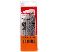 fischer N.1 5E, 543025, Drill Bit Case S-4-5-6-8-10/5 Units