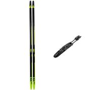Fischer - Pack Nordic Ski Aerolite Skate 90 Stiff - 176 + World Cup Skate IFP Black Neon yellow - Nordic Ski