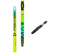 Fischer - Pack Nordic Ski Speedmax 90 Skate Plus 115 Stiff - 186 + Control Skate Step-In IFP Black Yellow - Nordic Ski