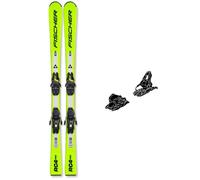 Fischer - Pack Ski Rc4 Pro Jrs - 150 + Fs7 Gw Ca Jrs Br.78 Solid Black Yellow - Ski