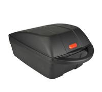 Fischer Plain Luggage Box, Black, 19Â x 26Â x 42Â cm