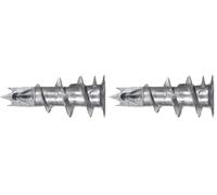 fischer Plasterboard Fixing Metal GKM S K, 12 Pieces, 90917 (Pack of 2)