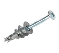 Fischer Plasterboard Fixings Metal (PK100) | Expansion Fasteners/Hardware, 42793