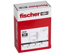 Fischer Plasterboard Metal Fixing Set 100 Pieces Hardware Drywall Anchors