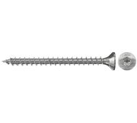 fischer Power-Fast FPF-ST 4.0 x 35 A2F Premium Chipboard Screws with Countersunk Head for Fastening General Wood Connections Fully Threaded Stainless Steel Pack of 200 Item No. 657036