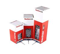 Fischer Power-Fast II Chipboard Screws 4.5 x 60 mm Countersunk Head with Inner Star TX Partial Thread Galvanised Blue Passivated Pack of 500
