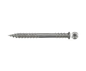 fischer PowerFast Decking Screws 5.5 x 40 Countersunk Head Stainless Steel A2 Inner Star Torx Drive for Screwing Decking to Wooden Substructures (Pack of 200)