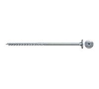 fischer PowerFast II STP 8.0 x 140, Powerful Wood Screws with Step Countersunk Head, Inner Star Socket and Partial Thread, for Constructive Wood Construction, Pack of 50