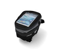 Fischer Premium with Integrated/Smartphone and Touchscreen Protector Top Tube Bag - Black, One Size