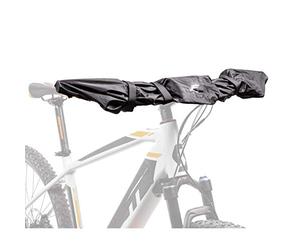 Fischer Protective Cover for E-Bikes, Protection Against Wet, Dust and Dirt etc. Universal Attachment