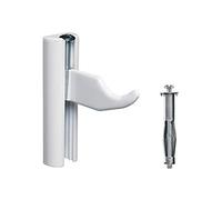 Fischer RC Shelf for Radiators and Radiators in Aluminium, Bracket for Plasterboard Walls, 523972, White