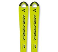 Fischer Rc4 Wc Sl Jr M-plate+rc4 Z11 Ff Junior Alpine Skis Pack Yellow 130 Boys,Girls