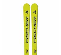 Fischer Rc4 Worldcup Gs M-plate Junior Alpine Skis Yellow 183 Boys,Girls
