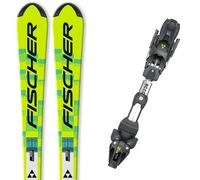 FISCHER Rc4 Worldcup Noize Sl W + Rc4 Z14 Freeflex - Women - Yellow / Green / Blue - size 155- model 2026 155