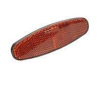 Fischer Reflector Rear Pannier Rack Attachment Bicycle Rear Reflector Attachment to Luggage Rack Red One Size