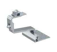 Fischer RH 40-52 HB AL 10x Aluminium Roof Hooks for Roof Tiles, 4 Adjustments, Horizontal Coupling, for Photovoltaic Solar Panel Profiles, 571745