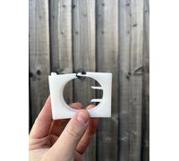 Fischer Saddle Clips Pipe Clamps SCH 3242 Electric Cable Holder 32-42mm Box 25