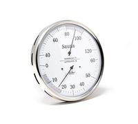 Fischer Sauna Thermohygrometer, Stainless-Steel, Multi Colour, One Size