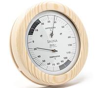 Fischer Sauna Thermohygrometer, Wood, Multi Colour, One Size