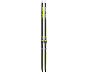 Fischer - Skating nordic skis - Carbonlite Skate Plus Medium + Race Skate 2025 - Size 186 cm - Black Black 186 cm