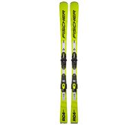Fischer - Slope skis - RC4 STI TPR + RS 10 Pr 2026 in Wood - Size 163 cm - Yellow Yellow 163 cm