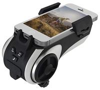 Fischer Smartphone Holder with Music Box and Power Bank for Bicycle and Leisure