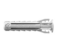 fischer - SX Plus 5x25 Nylon Expansion Dowel with Collar, All Materials/Blister of 50