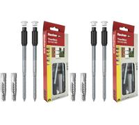 Fischer Thermax 10/140 M8 Kit of 2 Dowels for Fixing to Insulating Coat Max 140 mm (Pack of 2)
