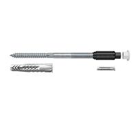 fischer TherMax 8/180 M6 Spacer Mounting System (2) for Insulation Materials, Insulation Dowels for Attaching Light Loads in Thermal Insulation Composite Systems, with Anti-Cold Cone