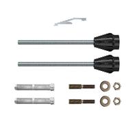 Fischer Thermax M12 M10 Klima, Kit of 2 dowels for Fixing air Conditioning on Insulating Coat, Includes M10 Stainless Steel Connection Bars, 569178