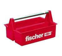 Fischer Toolbox Empty 1pc Red Durable and Compact