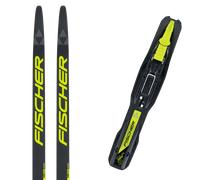 FISCHER Twin Skin Carbon Jr - Children - Black / Yellow - size 187- model 2025 187