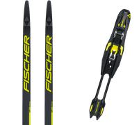 FISCHER Twin Skin Carbon Pro Medium - Mixte - Black / Yellow - size 207- model 2025 207