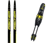 FISCHER Twin Skin Pro Medium - Mixte - Black / Yellow - size 182- model 2026 182