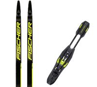 FISCHER Twin Skin Pro Medium - Mixte - Black / Yellow - size 187- model 2027 187