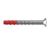 Fischer ULTRACUT FBS II 10x95 10/-SK A4 Concrete Screw for Attaching Railings, Metal Profiles, Shelves in Concrete, Outdoors 50 Pieces Item No. 543584 Grey