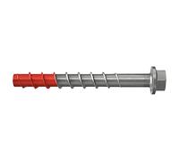 fischer UltraCut FBS II 12x85 25/10/- US Hexagon Stainless Steel Powerful Concrete Screw with Hardened Tip for Outdoor & Wet Areas for Secure Attachment in Concrete, Pack of 20