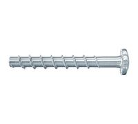fischer UltraCut FBS II 6 x 40/5 Large Panhead, Powerful Concrete Screw, Panhead Screw, for Attaching in Sanitary, Heating and Air Conditioning, Galvanised, Pack of 100