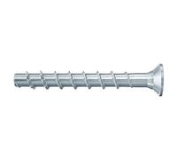 fischer UltraCut FBS II 6x140/85 Countersunk Head Heavy Duty Concrete Screw for Plumbing, Heating & Air Conditioning Fixing - Galvanised (Pack of 100)