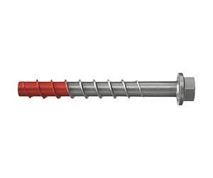 fischer UltraCut FBS II 8x70 20/5 US Stainless Steel Hexagon Head Heavy Duty Concrete Screw with Hardened Tip for Outdoor & Wet Areas, Securely Fixes in Concrete, Pack of 50