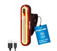 Fischer Unisex - Adult Rear Light, Black, 1