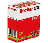 Fischer UX Universal Wall Plug 6mm Pack of 100