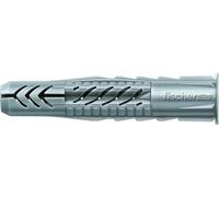 fischer Universal Plug UX 6 x 50 R Long, 100 (Ø x L) 6 mm x 50 mm, Gray