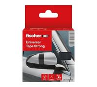 fischer Universal Tape Strong Fabric Tape, 25 m x 48 mm, Extremely Strong Fabric Tape for Indoor and Outdoor Use, All-Purpose Tape with High Tensile Strength, Weather and Weather Resistant
