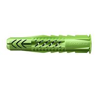 fischer UX Green Universal Plug 6 x 35 R, 40 Pieces, 518885