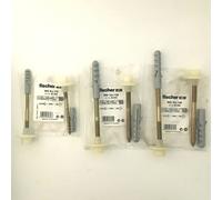 Fischer WD Robust WC Toilet Pan Bidet Washbasin Bathroom Fixing Set