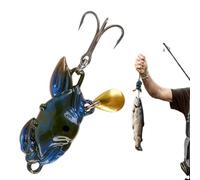 Fischereiköder für Bass - Schwimmköder | Fischereiköder für Süßwasser | Sequined fishnet with Haken | Realistische Krabbenform Angelgerätezubehör für Forellen Crappie Pike Walleye Wels