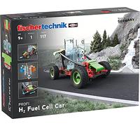 fischertechnik 559880 Profi H2 Fuel Cell Car - Kit for Children from 9 Years, Hydrogen Powered Vehicle for Assembly, Includes Motor & Fuel Cell, Black